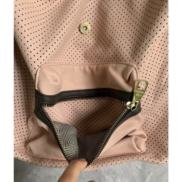 Steven madden Pink and brown preppy princess backpack - Picture 3 of 7